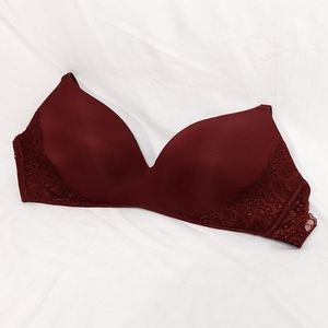 Burgundy Bra